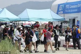 外媒：因台风预警，“世界童军大露营”将计划让所有参与者提前离场图片