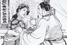 民间故事：男子扮新娘，发现新郎是女儿身，老者：你们有难而不知图片