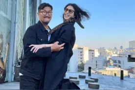 许茹芸时隔425天与韩国老公团聚！兴奋跳对方怀里，无子女仍恩爱图片