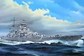 浅谈欧根亲王号重巡洋舰，二战最硬的船，扛住了两颗核弹图片