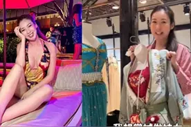 43岁庄思敏游苏州，“妓女”言论引争议，网友：祝你生意兴隆图片