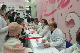 贵医附院举行“三八”妇女节大型义诊活动图片