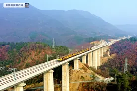 郑万高铁通车在即！襄阳东至巴东北段联调联试图片