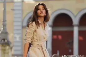 今年流行的“衬衫裙”，学会这么穿时髦又显瘦，很适合四十岁女人图片