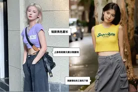到了杭州才知道：T恤不兴了！满大街都在穿“夏衫”，洋气又好看图片