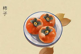 秋十月，吃“柿子”，和哪些食物不能一起吃？咋吃柿子胃不难受？图片