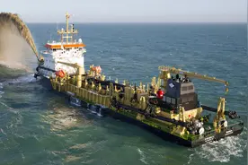 又一座大岛吹填完成，中国造大国重器立下汗马功劳，拒绝出口图片