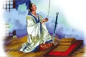 越王勾践卧薪尝胆图片