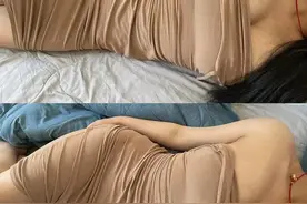 女生睡觉时该不该穿内衣？图片