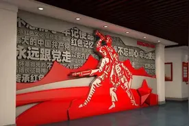 月薪2万老师傅神总结：掌握这5点，1分钟打造爆款党建文化墙图片