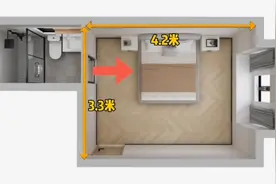 主卧带卫生间户型，你该如何设计？图片
