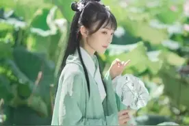 青色的脸为上等色，古人都爱青色。图片