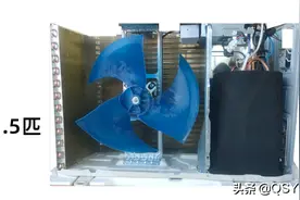 拆美的空调风尊时尚版1.5匹新一级 外机单排内机挺好图片