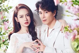 戚薇挺大肚带女儿参加聚会，穿蓬蓬裙孕肚明显，走路小心翼翼图片