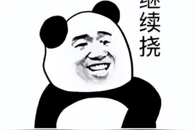 继续挠…熊猫头表情包图片