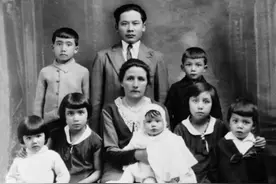 一战后中国劳工竟成香饽饽，被法国姑娘追着嫁，一口气生13个孩子图片