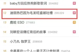 已经很低调的迪丽热巴再次被送上热搜，原因竟是“体毛旺盛”？图片