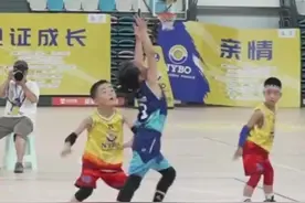 【太帅了！6岁女孩突破投篮动作一气呵成】图片