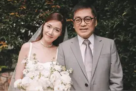 汤镇宗首次开腔赞新女婿！给他打90分，非常放心将女儿交给他图片