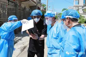 省人大常委会党组书记、副主任李军调研督导临高县新盈镇疫情防控工作图片