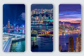 原图壁纸：亮丽的城市夜景，是夜间最好的风景图片