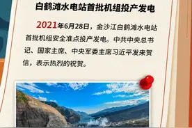 三峡 · 历史上的今天丨乌东德白鹤滩首批机组投产发电（6月26日-7月2日）图片