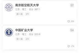 江苏省最好的5所理工类高校最新排名，南京理工大学全国第33名图片