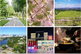 打卡！朝阳的“春日限定”九宫格图片