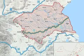 淮河流域是中国人口最集中的区域图片
