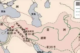 亚历山大大帝东征到哪里折返的？图片