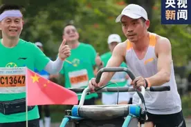 父子俩的第56场马拉松，打卡完毕！图片