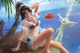 力证泳装妖刀身材没削，惨被贴LSP标签？永劫大佬委屈：我是足控图片