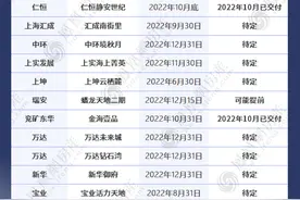 上海四季度32盘将迎交付大考！这些楼盘已提前“暴雷”图片