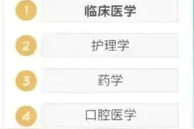 万万没想到，又苦又累的护理学热度上涨，挤进本科热度前十图片