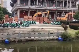 浙江苍南县“黄氏宗祠”将遭强拆？回应：会有通告图片