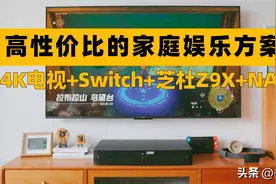 高性价比的家庭娱乐方案：4K电视+switch+芝杜Z9X+NAS图片