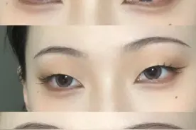 单眼皮可以尝试的眼妆，看到第三个，我真的心动了！图片