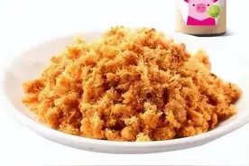肉松，的确有不含肉的图片