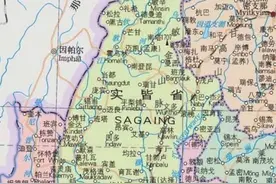世界旅游地图揽胜—亚洲缅甸实皆省图片