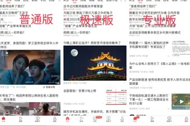 今日头条普通版、极速版和专业版都有什么区别？图片