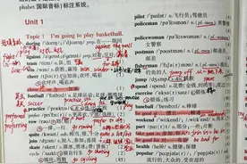 仁爱版八上英语各单元重点必背单词图片