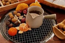 在四川，「围炉煮茶」享暖冬图片