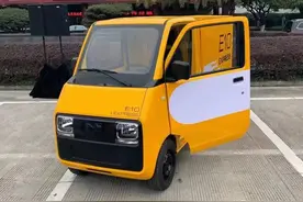 新车 | 快递外卖神器！五菱E10电动四轮汽车曝光，小哥不再风吹日晒图片