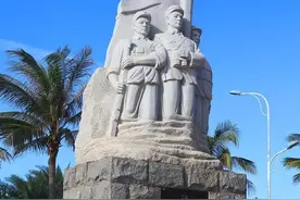 红色游记之131：海南岛白沙门“渡海纪念塑像”瞻仰记图片