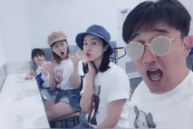 黄磊16岁女儿又出新造型，红唇黑丝搭配高跟鞋，妆容精致颜值超高图片
