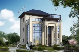 五款三层别墅设计，外观新颖时尚，建一栋妥妥的人生赢家图片