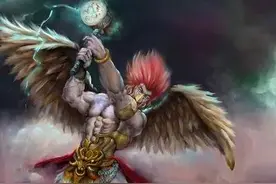 《封神演义》中雷震子的身世之谜图片