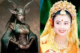 西游记各路妖怪，CG技术和真人化妆对比图片