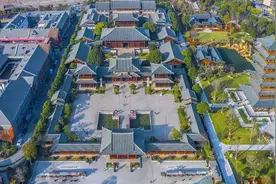 藏不住了！上海这座古风园林火了！​近千年​第一座七层金塔上线！一秒穿越回大唐图片