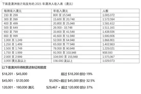 澳洲人的真实生活，收入、财产和负债图片